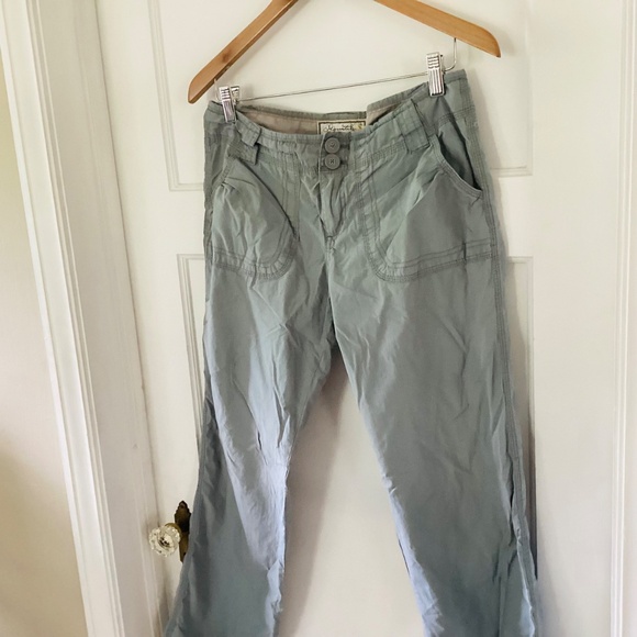 Aventura Organic Cotton Light Blue Y2K Women’s 6 Mid Rise Straight Leg Pants - Picture 3 of 11